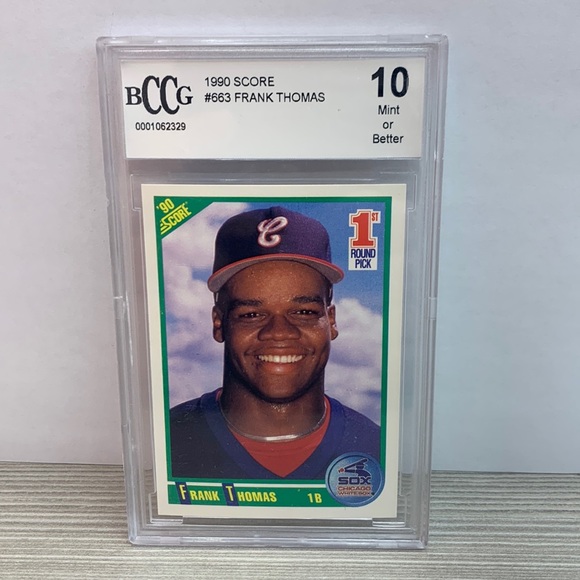 1990 Score #663 Frank Thomas White Sox (MISC8)